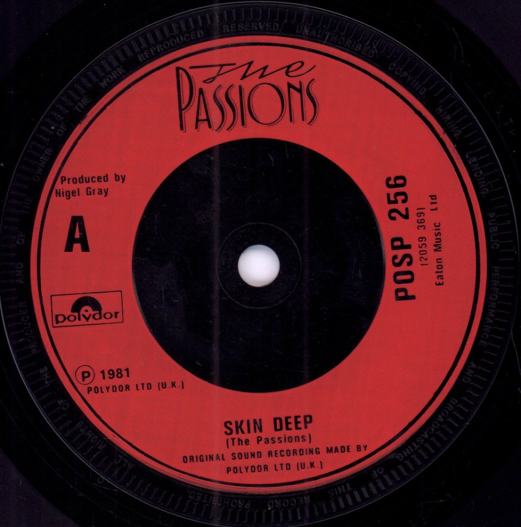 Passions (Uk Group) - Skin Deep - 7 Inch