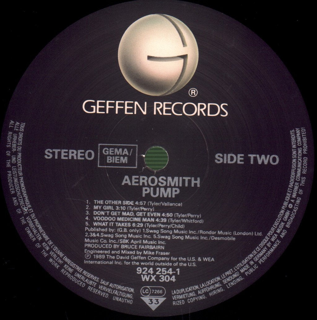 Aerosmith - Pump - Lp