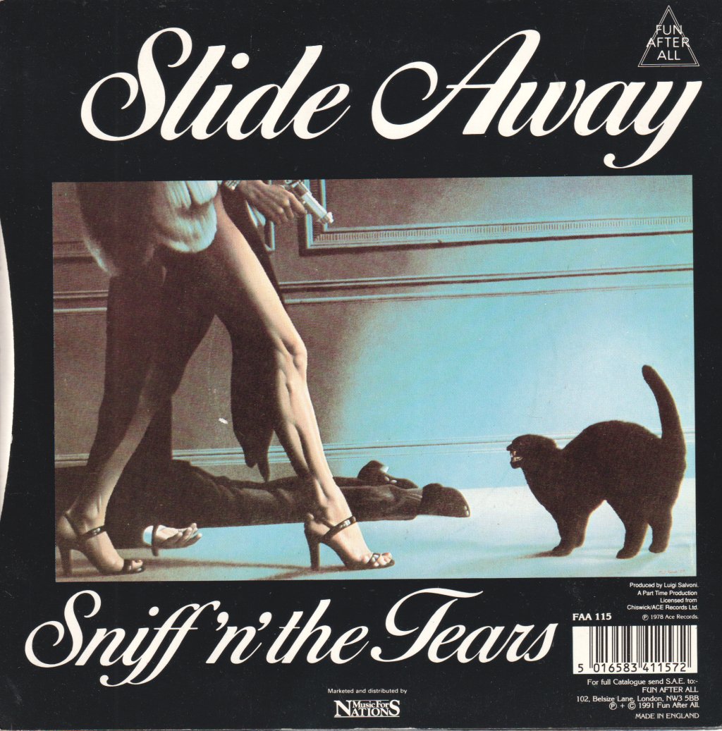 Sniff N The Tears - Driver's Seat - 7 Inch