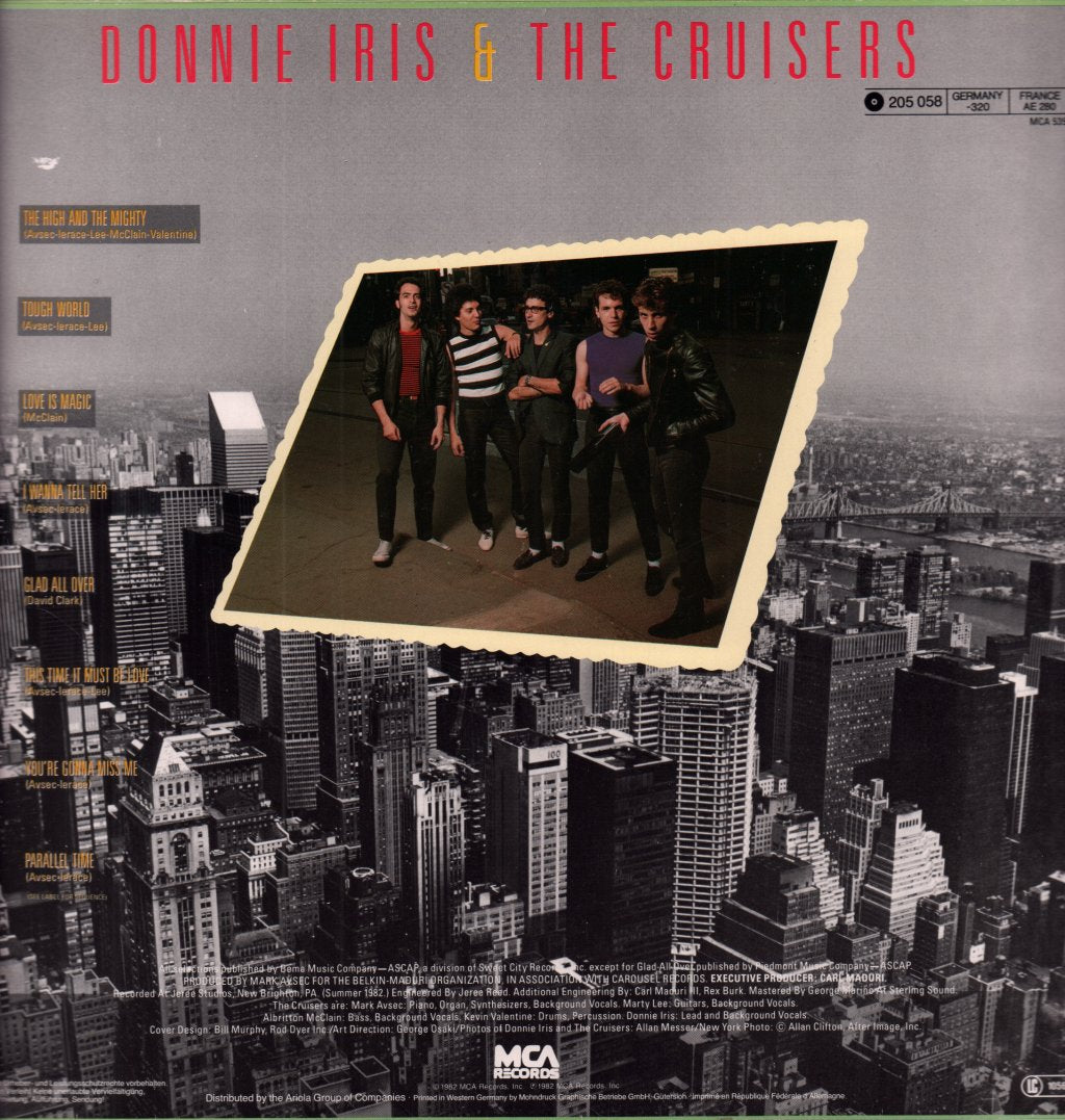 Donnie Iris - High And The Mighty - Lp