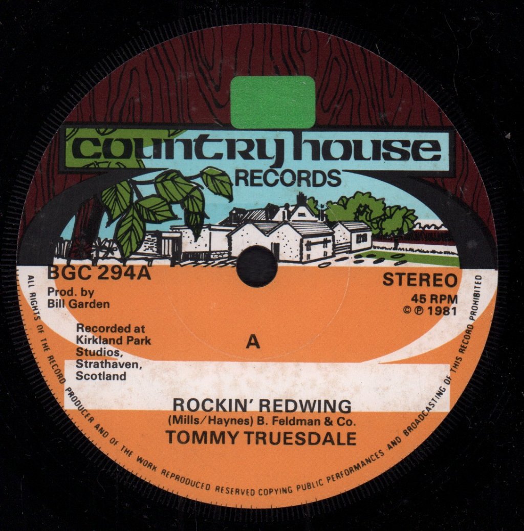 Tommy Truesdale - rockin' redwing - 7 Inch