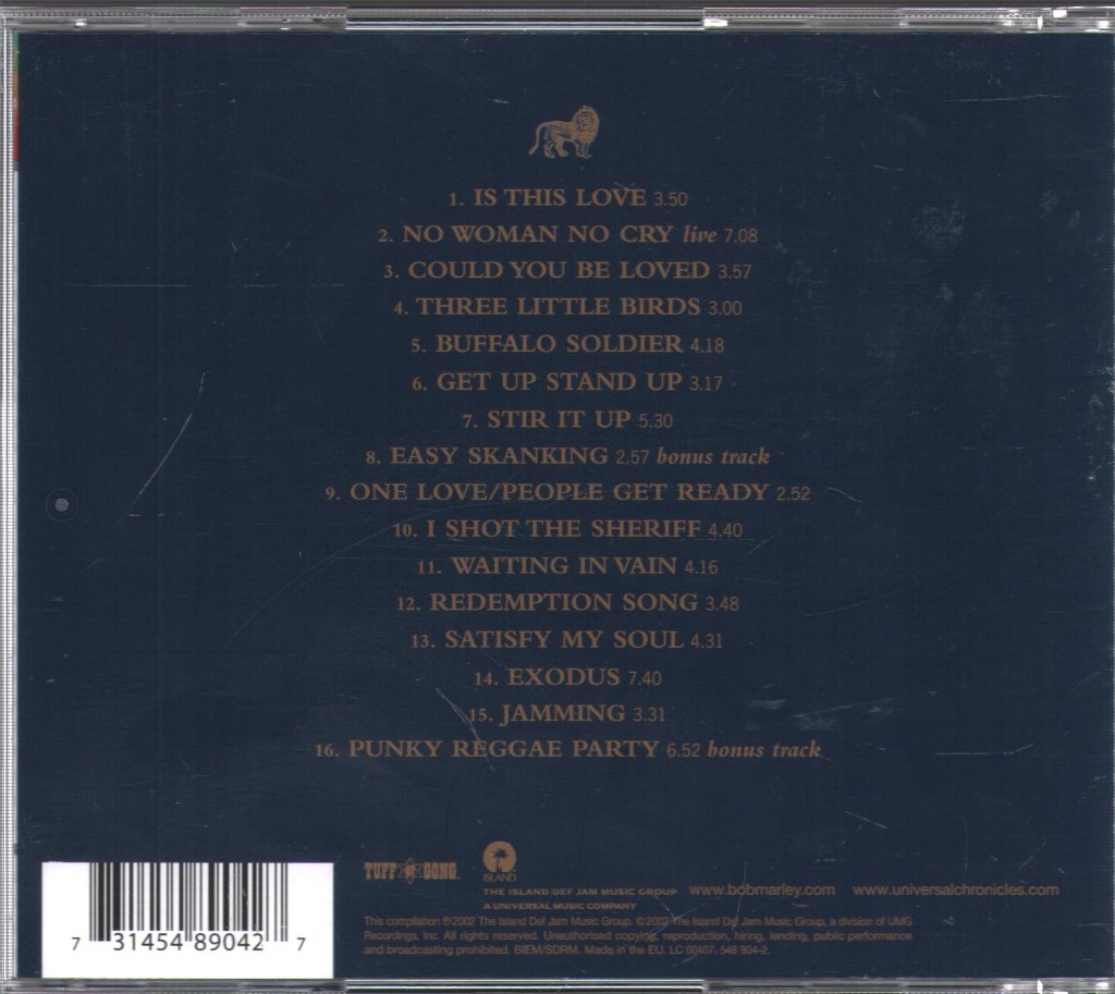Bob Marley And The Wailers - Legend - Cd