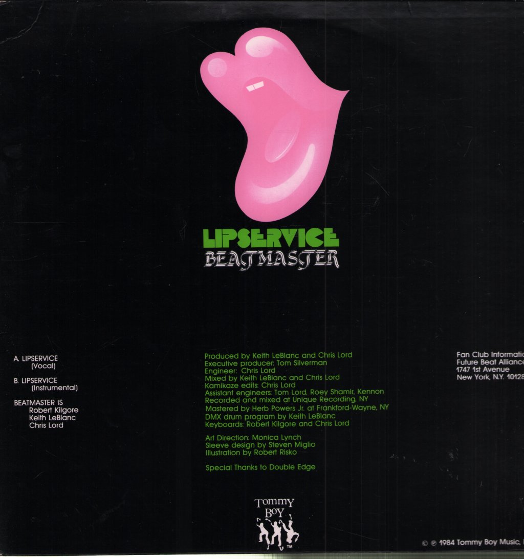 Beatmaster - Lipservice - 12 Inch