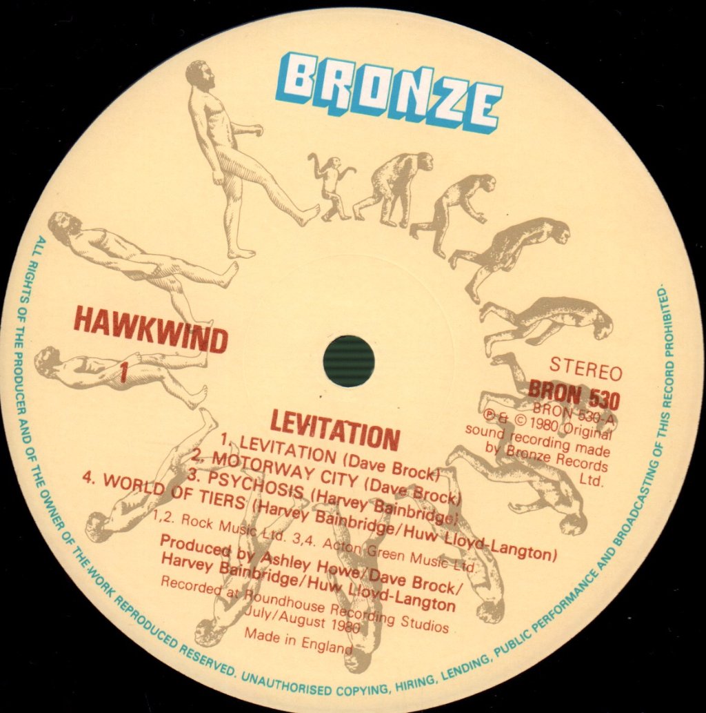 Hawkwind - Levitation - Lp