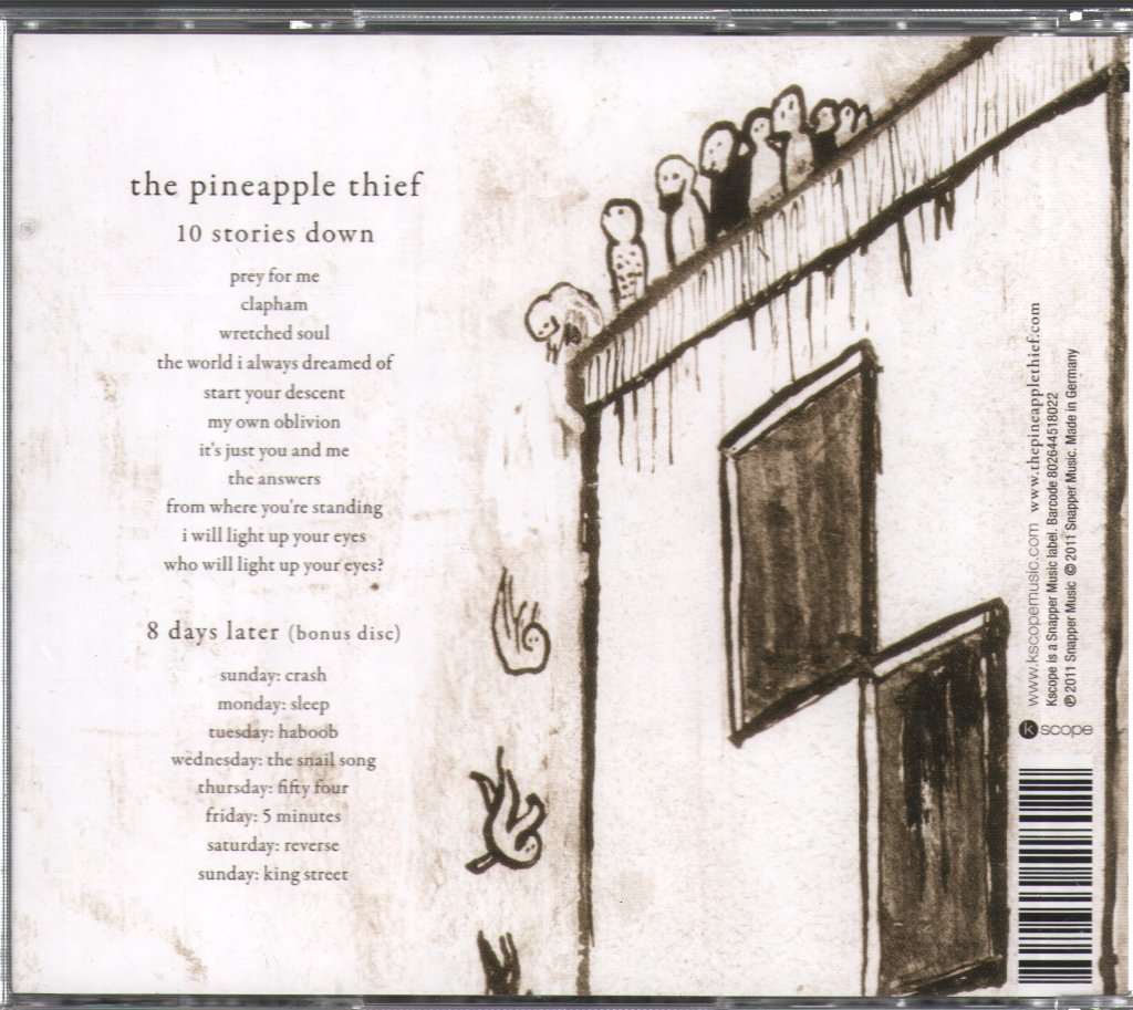 Pineapple Thief - 10 Stories Down - Double Cd