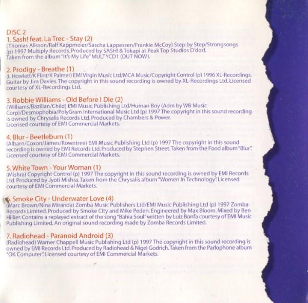 Various - Greatest Hits Of 1997 - Double Cd
