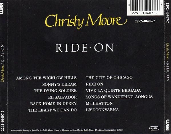 Christy Moore - Ride On - Cd