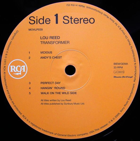 Lou Reed - Transformer - Lp