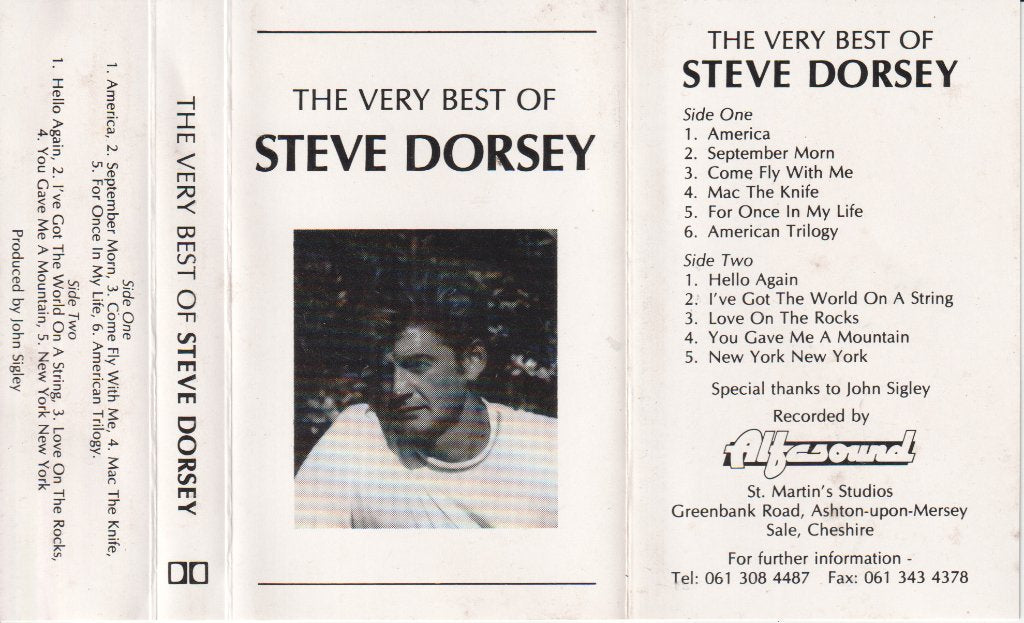 steve dorsey - very best of - Cassette