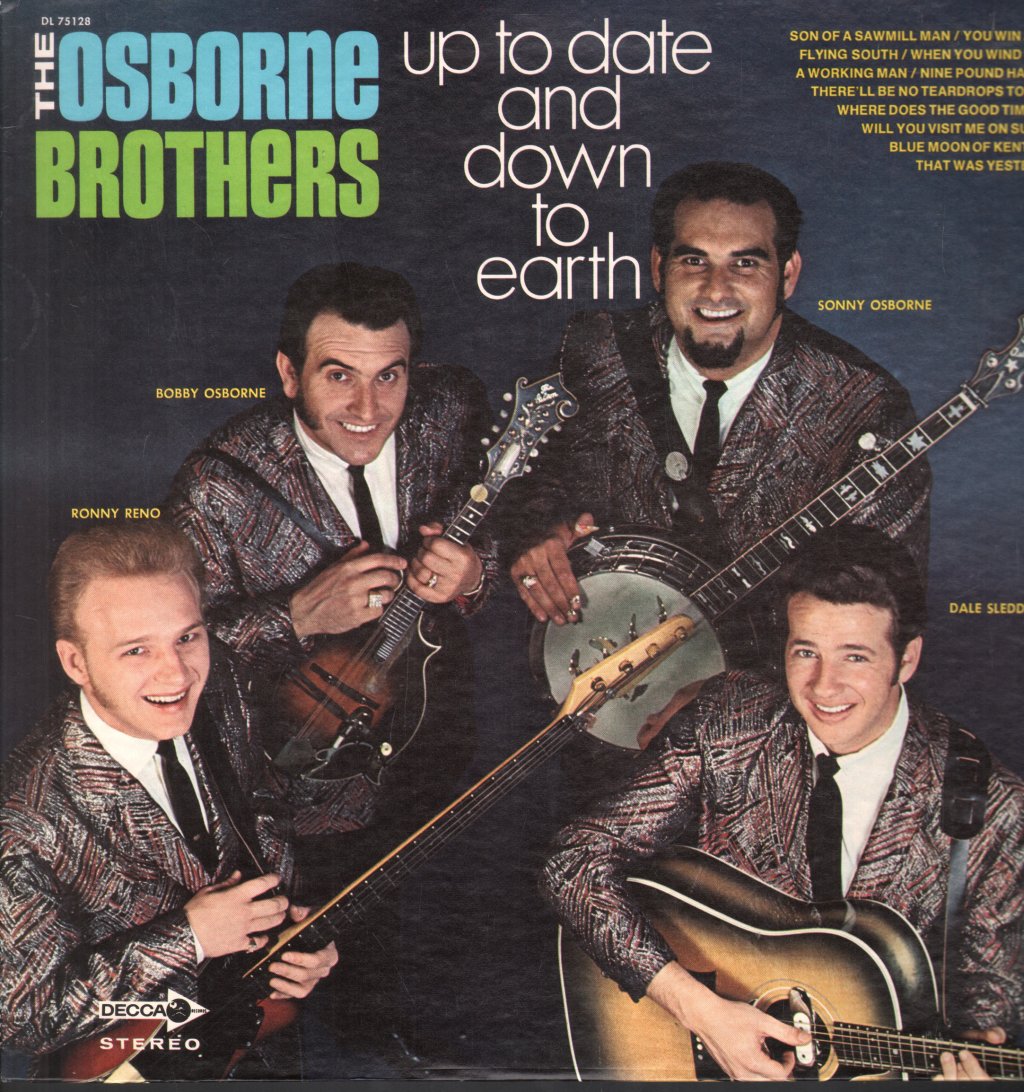 Osborne Brothers - Up To Date And Down To Earth - Lp