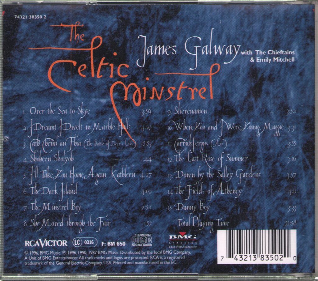 James Galway - Celtic Minstrel - Cd