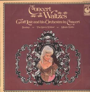 Geoff Love And His Orchestra - Concert Waltzes - Lp