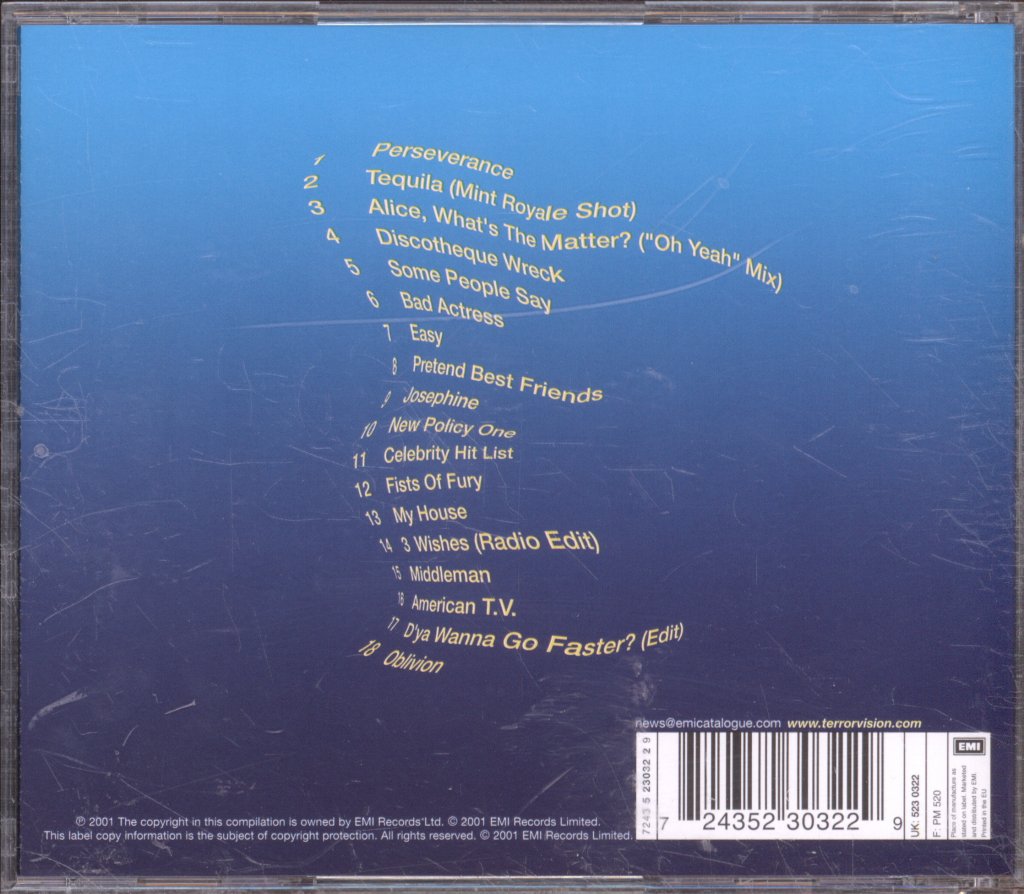 Terrorvision - Whales & Dolphins (The Best Of Terrorvision) - Cd