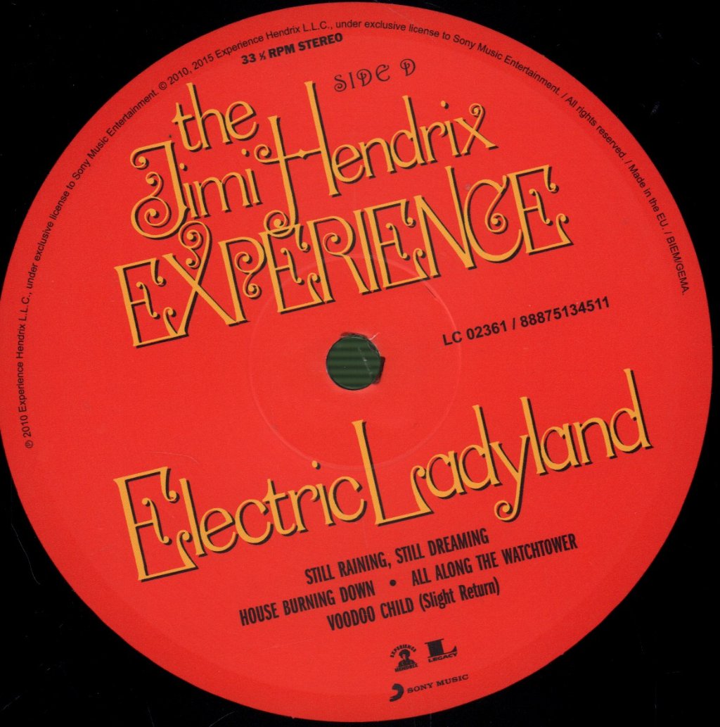 Jimi Hendrix Experience - Electric Ladyland - Double Lp