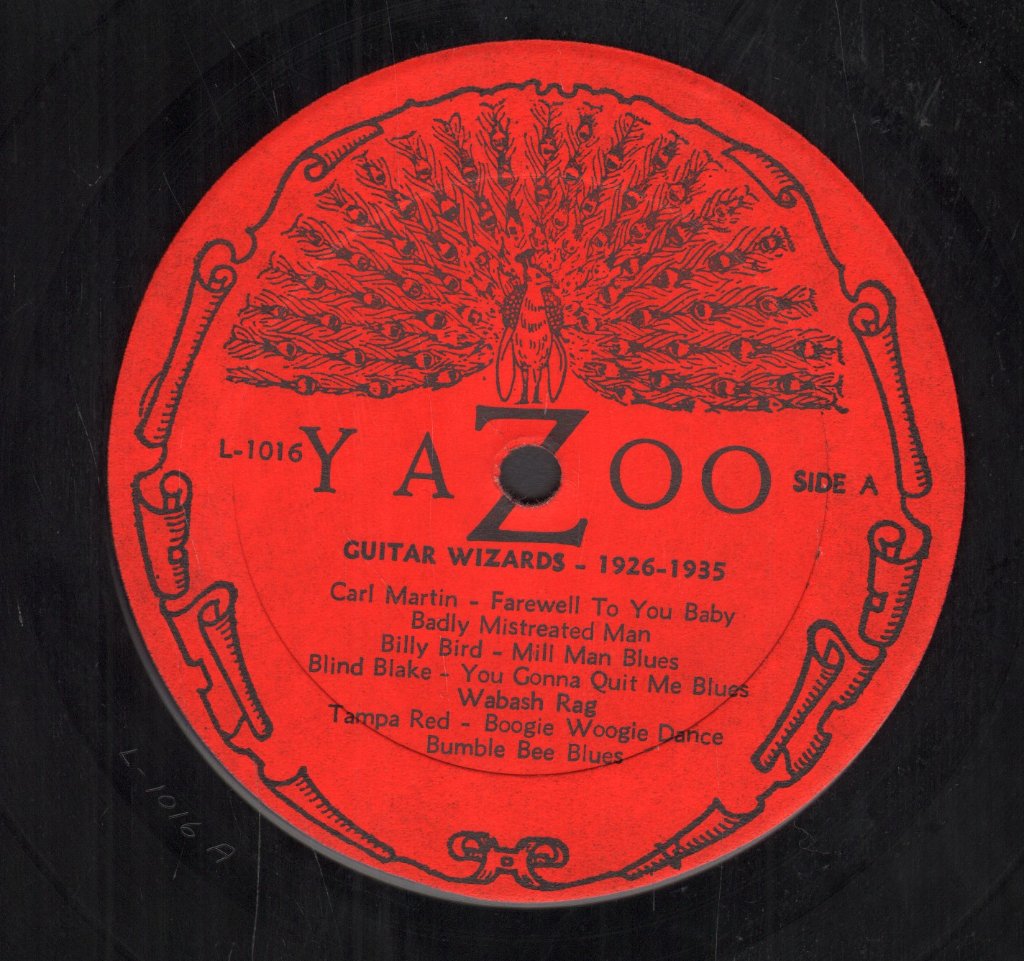Various Artists - Guitar Wizards 1926 - 1935 - Lp