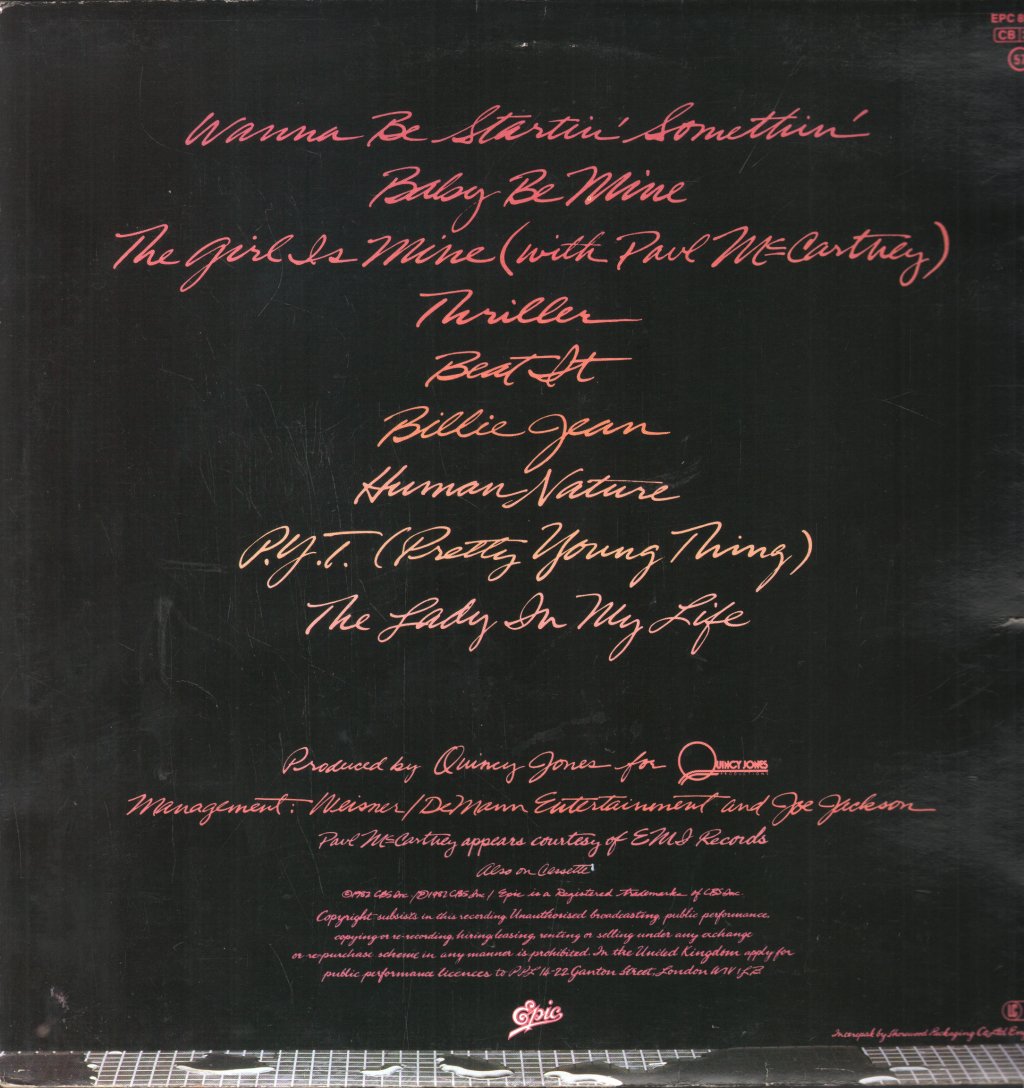 Michael Jackson - Thriller - Lp