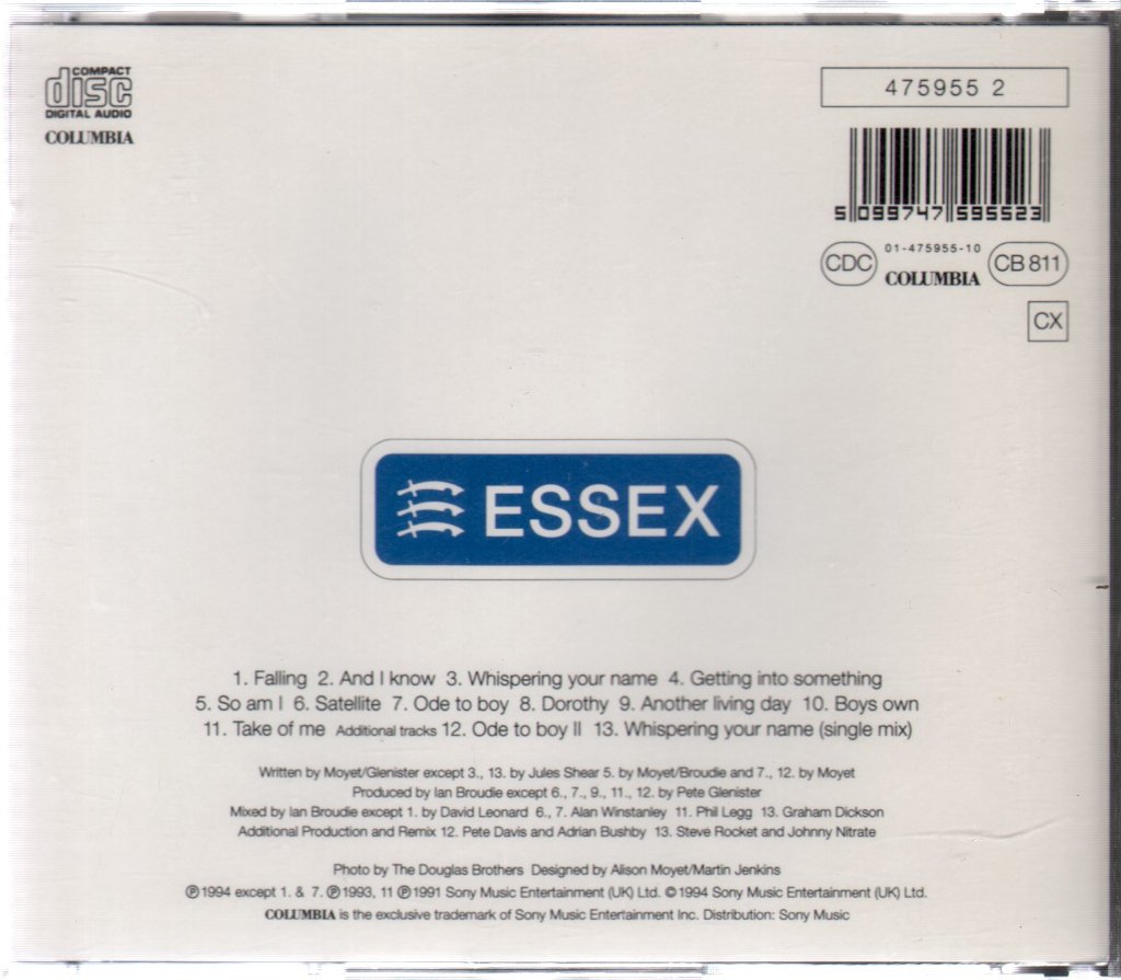 Alison Moyet - Essex - Cd