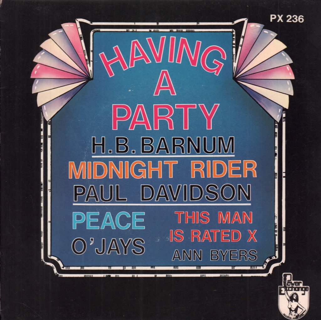 Various Artists - Having A Party - 7 Inch