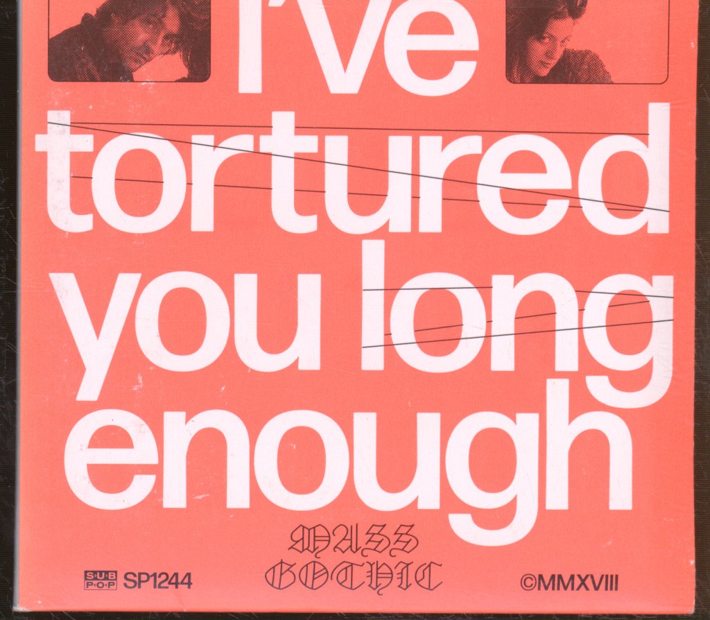 Mass Gothic - I've Tortured You Long Enough - Cd