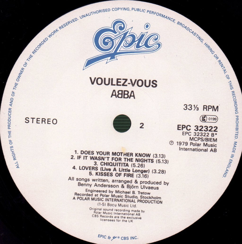 ABBA - Voulez Vous - Lp