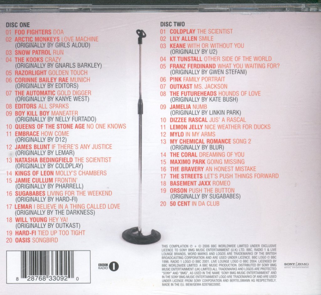 Various Artists - Radio 1's Live Lounge - Double Cd