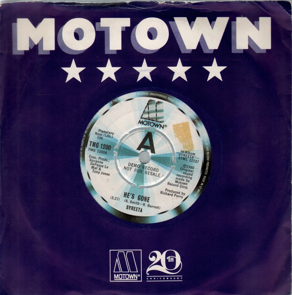 Syreeta - He's Gone - 7 Inch