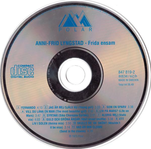 Anni Frid Lyngstad - Frida Ensam - Cd
