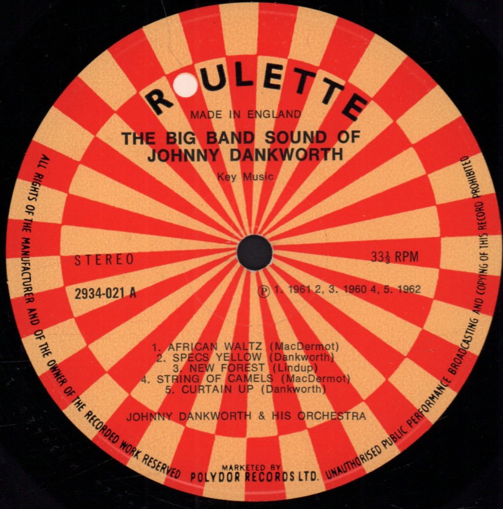 John Dankworth - Big Band Sound Of - Lp