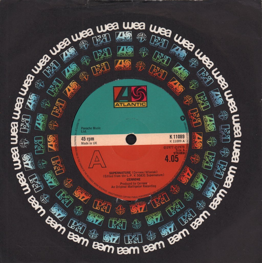 Cerrone - Supernature - 7 Inch