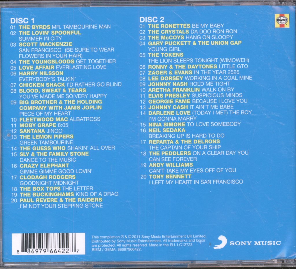 Various Artists - Haynes Ultimate Guide To The 60s - Double Cd