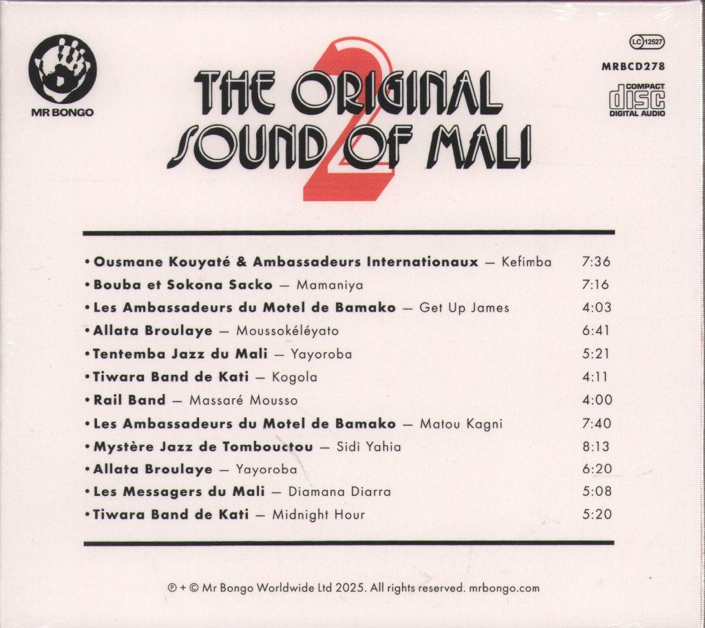 Various Artists - Original Sound of Mali 2 - Cd