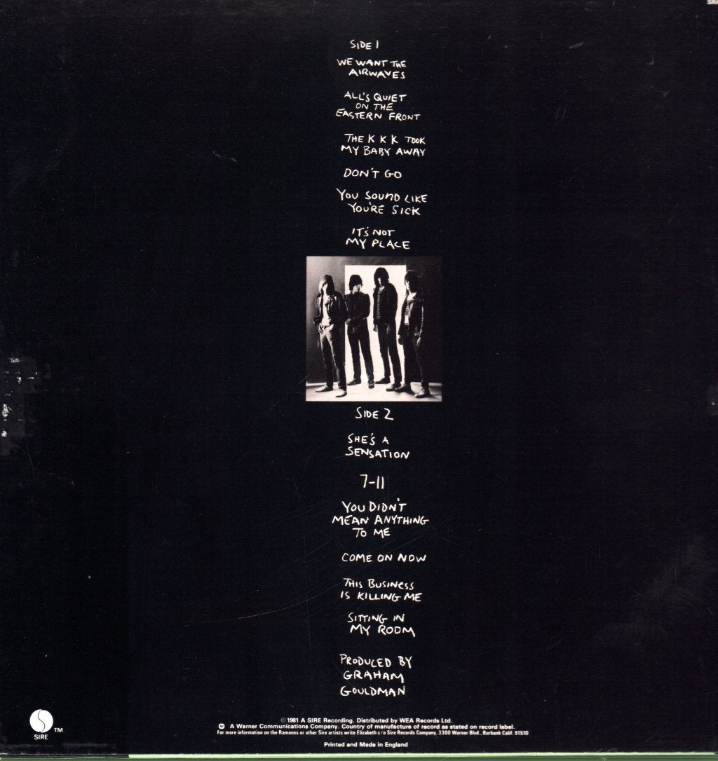 Ramones - Pleasant Dreams - Lp