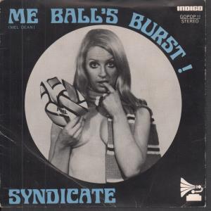Syndicate/Manchester City Football Team - Me Ball's Burst/Up The Blues - 7 Inch