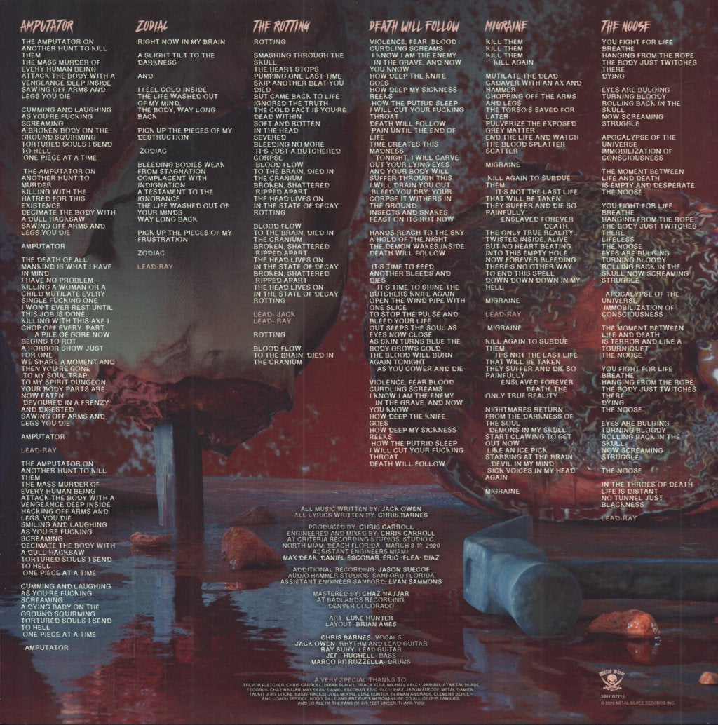 Six Feet Under - Nightmares Of The Decomposed - Lp