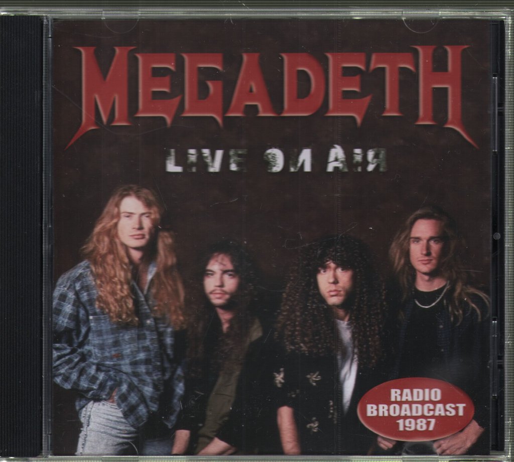 Megadeth - Live On Air - Cd
