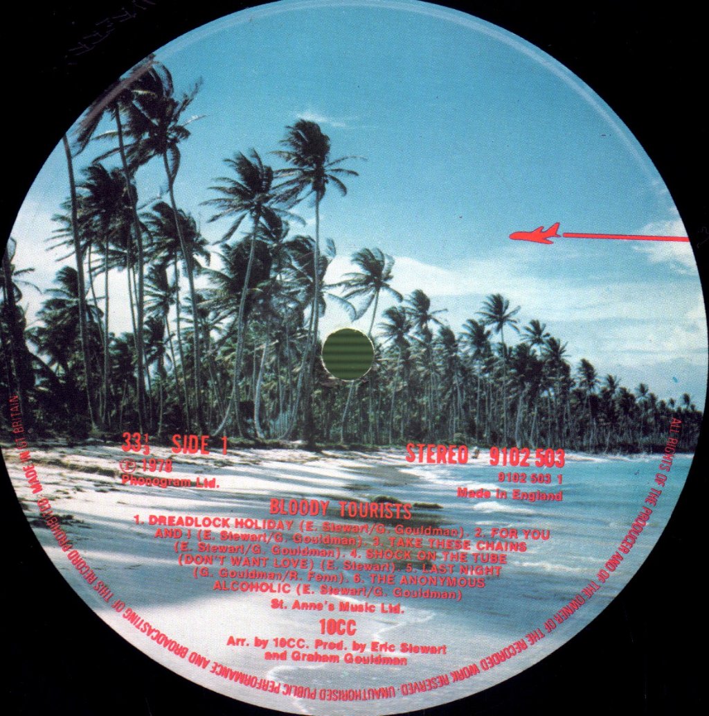 10cc - Bloody Tourists - Lp