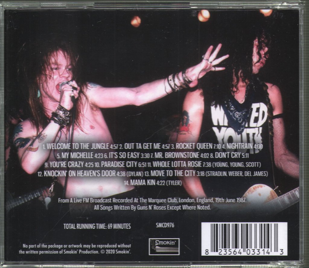 Guns N' Roses - Anarchy In The UK - Cd