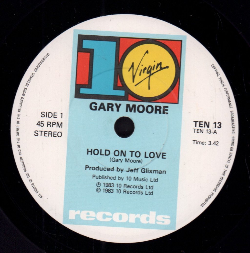 Gary Moore - Hold On To Love - 7 Inch