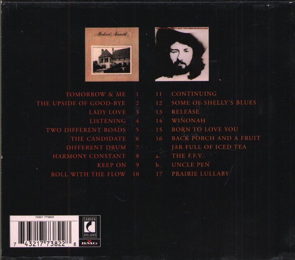 Michael Nesmith - And The Hits Just Keep On Comin' & Pretty Much Your Standard Ranch Stash - Cd