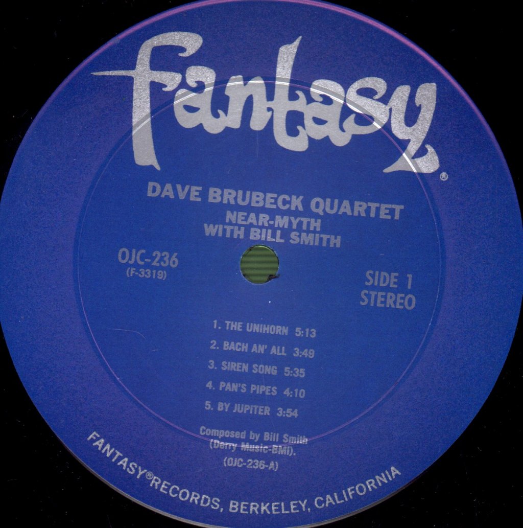 Dave Brubeck Quartet - Near-Myth - Lp