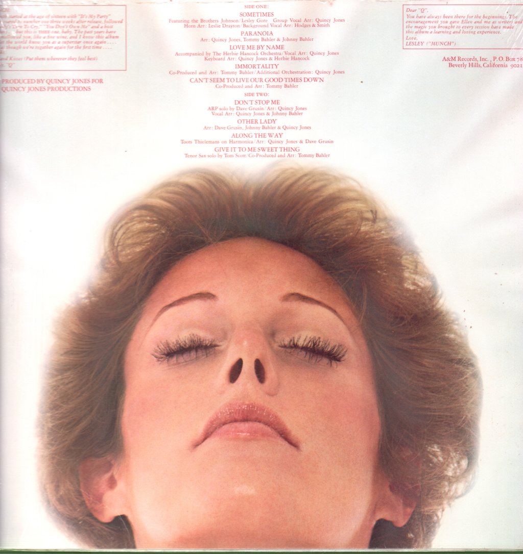 Lesley Gore - Love Me By Name - Lp