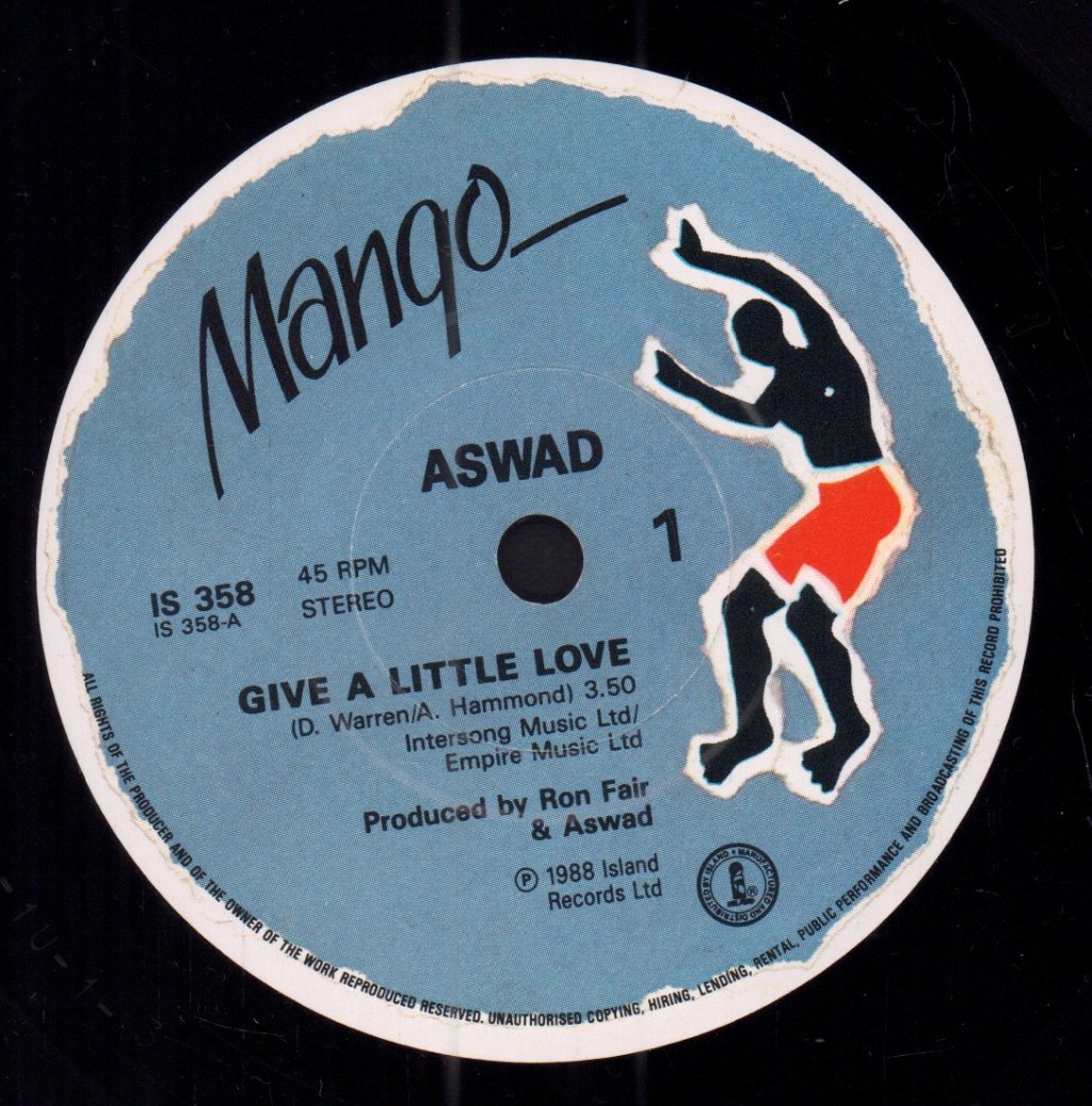 Aswad - Give A Little Love - 7 Inch