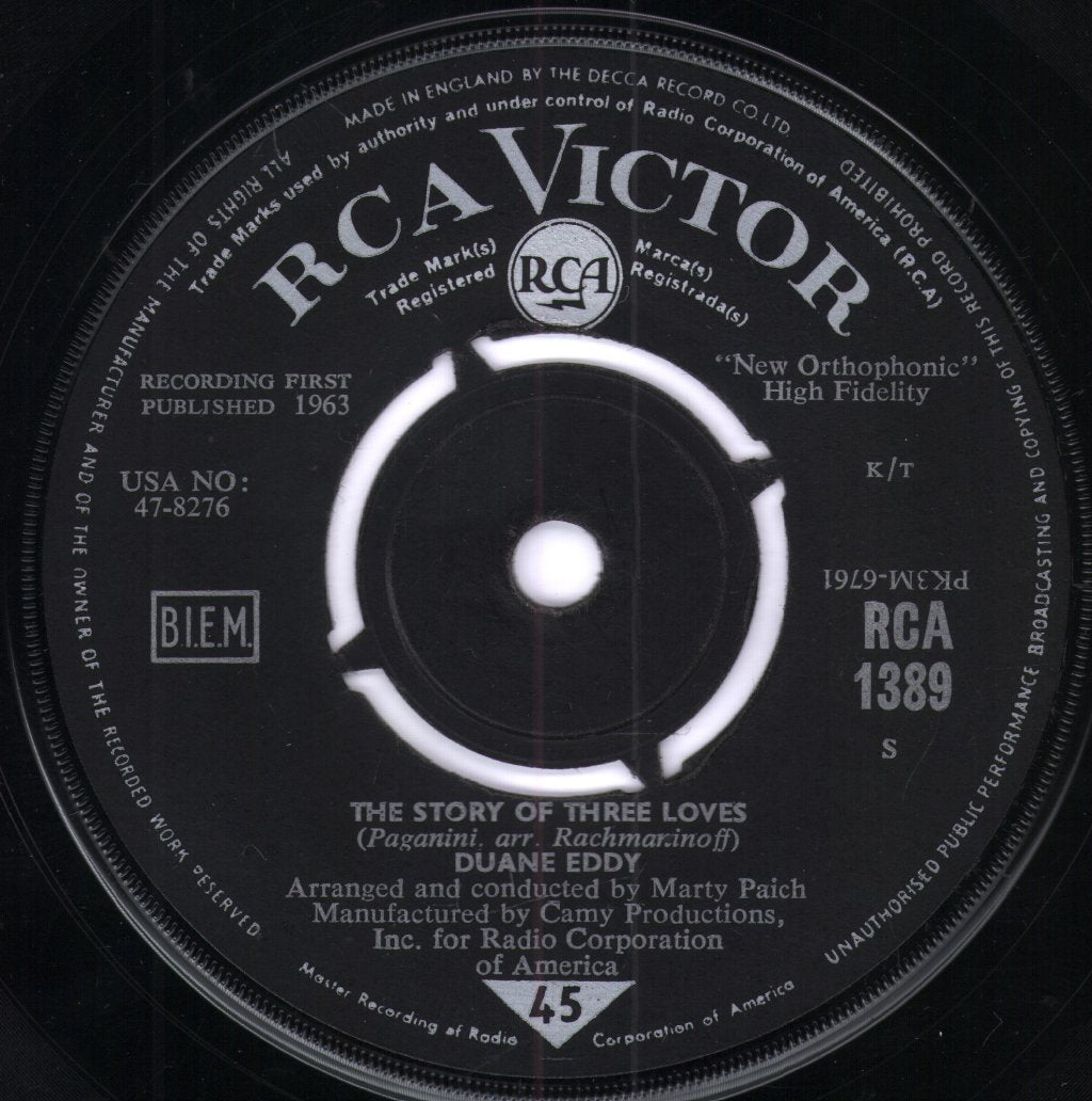 Duane Eddy - Son Of Rebel Rouser - 7 Inch