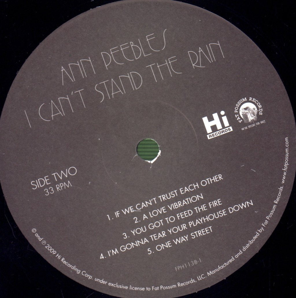 Ann Peebles - I Can't Stand The Rain - Lp