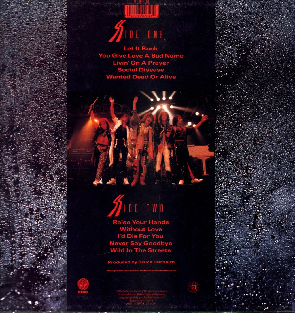 Bon Jovi - Slippery When Wet - Lp