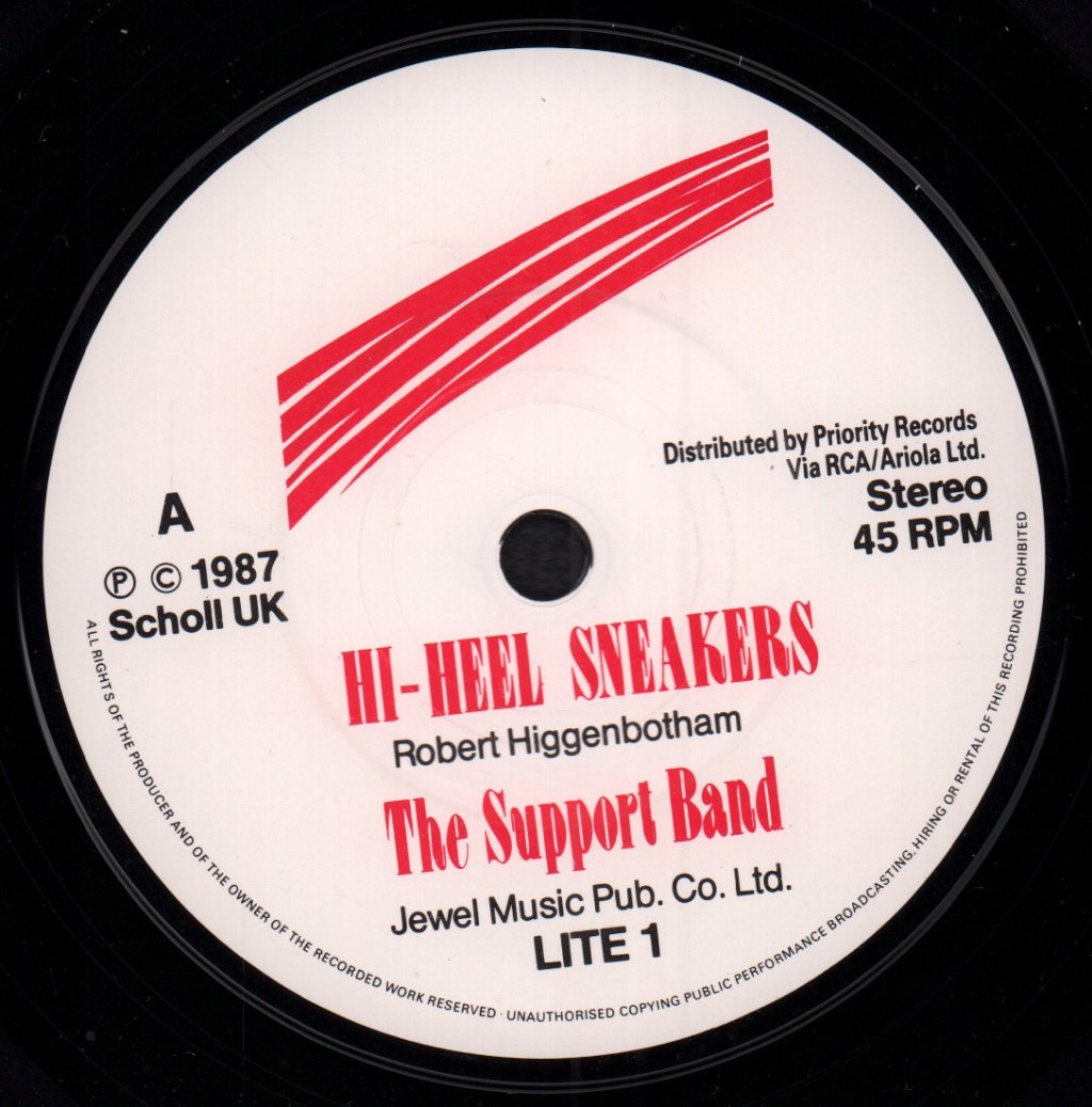 Support Band (Pop) - Hi-Heel Sneakers - 7 Inch