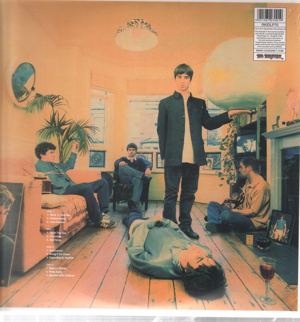 Oasis - Definitely Maybe - Double Lp