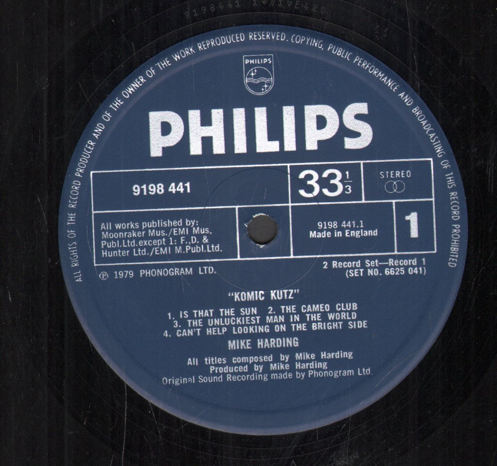 Mike Harding - Komic Kutz - Lp