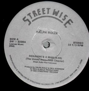 Ralph Rolle - Roxanne's A Man - 12 Inch