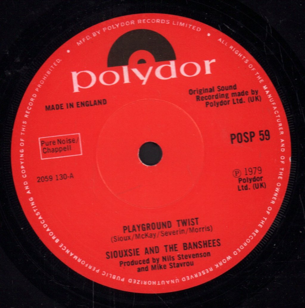 Siouxsie And The Banshees - Playground Twist - 7 Inch